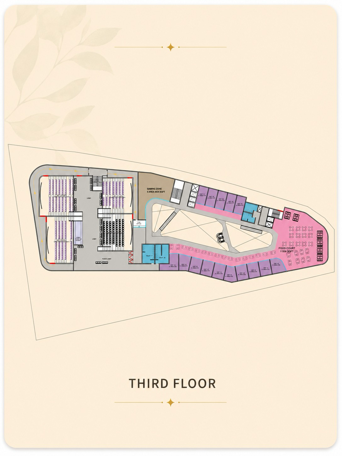 3rd Floor Plan